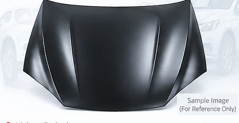 Illustrative auto hood